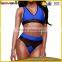 Bikini factory S-4XL bikini beachwear blue sexy fat black women in bikini