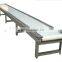 Low cost PVC materail flat belt conveyors, hopper belt conveyor
