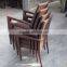 Panama Square 4 seat Dining Set with Arms Australia Mimosa Outdoor Weave Furniture