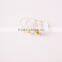 New arrival gold tiny delicated 925 sterling silver daisy fashion jewelry set for wedding party