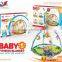 2015 New Design Soft Play Mat Baby Fitness Frame With Music Baby Toy baby first year mat