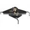 Portable Pet Cat Dog Elevated Bed Lounger Sleeper Cot Black OS004433