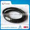 Magnetic genuine Leopard leather bracelet