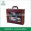 luxury exquisite leather wine box package