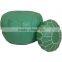 Moroccan leather pouffe handmade sea green pouf ottoman wholesaler