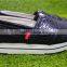 Ms Black Leather With High End of Casual Shoes