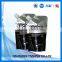 Laminated portable water stand-up spout pouch for climbing package with cap