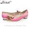 OEM ODM China quality genuine leather small quantity custom made flat shoe