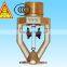 Brass garden water sprinkler nozzle