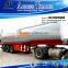 45000 liters aluminium petrol tanker semi trailer /3 axle aluminum fuel tanks for sale