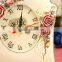 Resin European Household adornment small desk clock