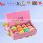 Customized paper macaron box ,macaron trinket box .