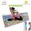 Natural rubber yoga mat Foldable, Reversible, Machine Washable, Eco-Friendly, Biodegradable Materials.