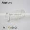 100ml Airtight Clear Small Glass Milk And Pudding Bottles With Plastic Lids