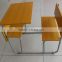 Hot Product easy cleaning chair table school with low price made in china