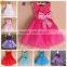 WONDERLAND children clothes kids vintage dress pink children dress apparel children clothing 2016