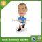 Souvenir Gift Custom Bobble Head Resin Crafts Figurine Soccer