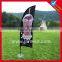 Outdoor full color printing promotional flag and banner