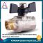 female thread 1/2 chrome plated 600 wog manual power NPT forged PN 50 motorized control valve for gas water brass ball valve