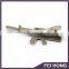 Creative design machine gun shape Soft Enamel Tie Clip/Tie Bar