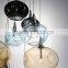 Hot Selling Vintage Pendant Lamps Modern Hand Blown Glass Pendant Lights different color chandelier lighting