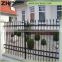 Galvanized Ornaments Garden Decorative Used Model Cheap Wrought Iron Fence                        
                                                                Most Popular