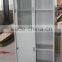 Steel furniture Metal sliding glass door cabinet storage
