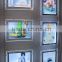 Outdoor Display Wall Hanging crystal advertising led light box