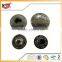 Press On Buttons Metal Clip 4 Parts Snap Button With Custom Logo