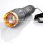 Wholesale price T6 Adjustable Focus Zoomable LED Flashlight Torch