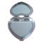 Hot printing heart shape custom fashion aluminum cosmetic mirror                        
                                                Quality Choice