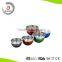 Colorful stainless steel salad mixing bowl HC-W44