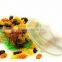 Glassware Dinner Set Plastic Lid Glass Storage Bowl