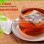 black tea bagged with ISO