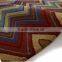 Colour mix fluffy high quality area hand tufted carpet for living room