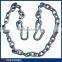 G80 two legs alloy steel lifting chain slings