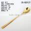 DS-820127 High quality stainless steel gold plated cutlery set