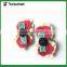 Latest design cute fabric bow tie children hair clip set