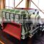 High torque low cost garbage crushing machine with selectable cutter type