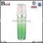 15/30ml transparent top cap lid aluminum silver pump acrylic plastic bottle double wall inside pp inner lotion cream