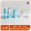 custom cardboard packaging columnar shape oil bottle design present box