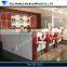 modern design kitchen cabinet Polished Artificial marble l shape bar counter