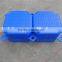 Plastic single pontoon blocks