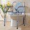 Foldable commode toilet Chair