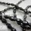 Natural Black Moissanite Bead Necklace Indian Manufcturer