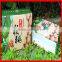Good Design Fresh Green CMYK Printing Corrugated Nut Packaging Box with Ribbon