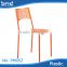 wholesale cheap stackable simple design metal dining chair