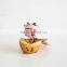 Chinese Good Luck Ceramic Cat For Decoration