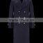 2014 new style 100% cashmere classic dark grey men coat winter