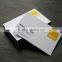 Luxury laser cut matte black business card